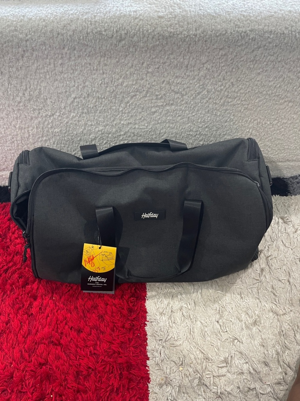 Black Men’s Halfday Travel Duffel Bag